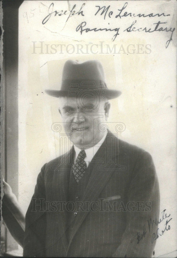 1929 Press Photo Joseph McLennan - Historic Images