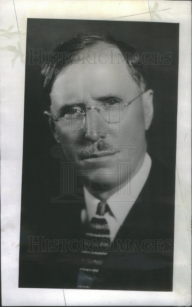 1939 Press Photo William Cameron National Safety Council - Historic Images