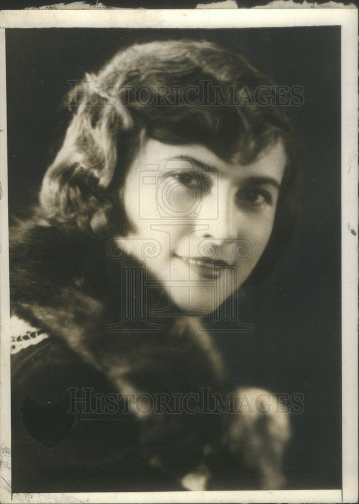 1932 Press Photo Senora Leonor Llorente Calles Elias - Historic Images