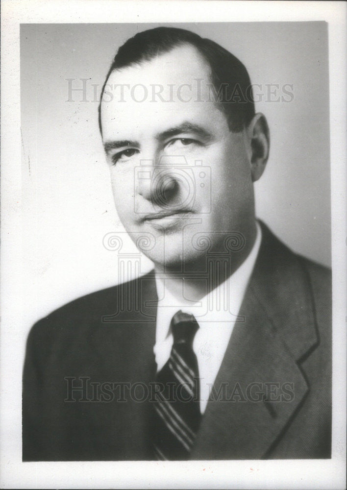 1958 Press Photo Goodrich Lowry - Historic Images