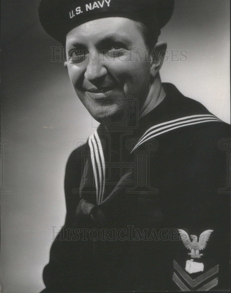 Press Photo Unnamed U.S. Navy sailor - Historic Images