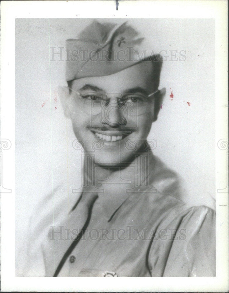 1984 Press Photo Danny Newman Press Chief Of Chicago&#39;s Lyric Opera, Circa 1940s - Historic Images