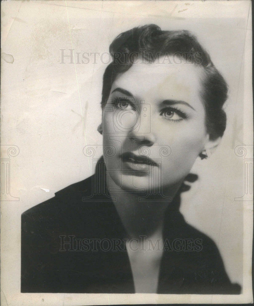 1951 Press Photo Lois Nettleton. - Historic Images