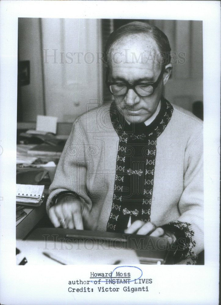 1974 Press Photo Howard Mass. - Historic Images