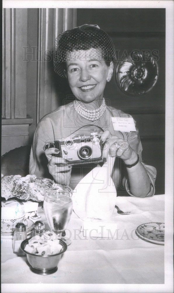 1962 Press Photo Walter Moses Wife President Chicago Bar Association - Historic Images