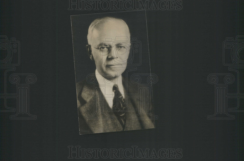 1946 Press Photo Halford E. Luccock - Historic Images