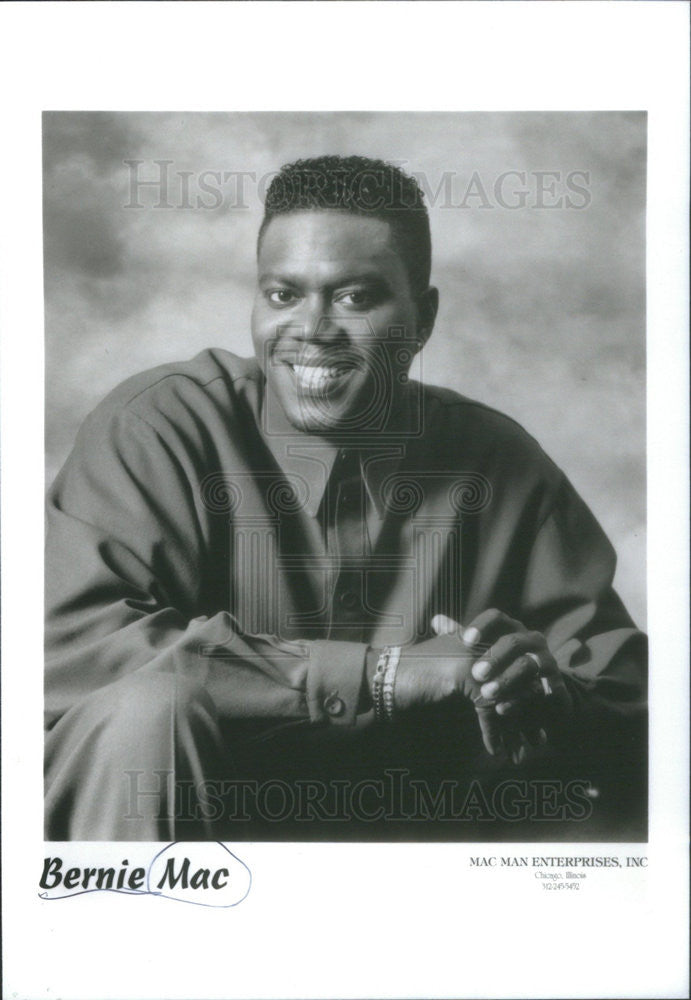 Press Photo Bernie Mac - Historic Images