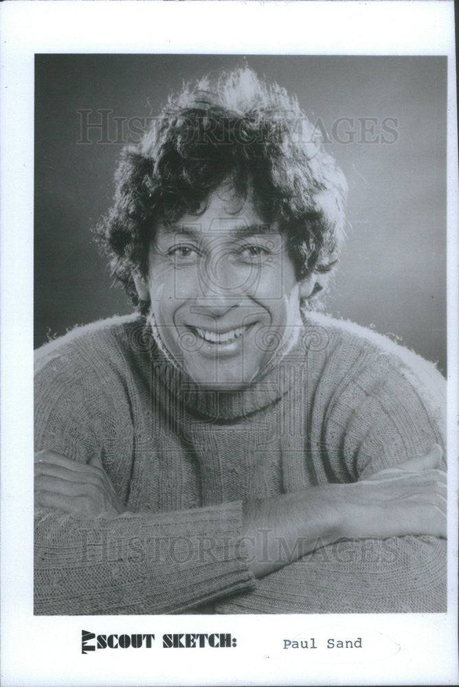 1974 Press Photo Comedian Paul Sand - Historic Images