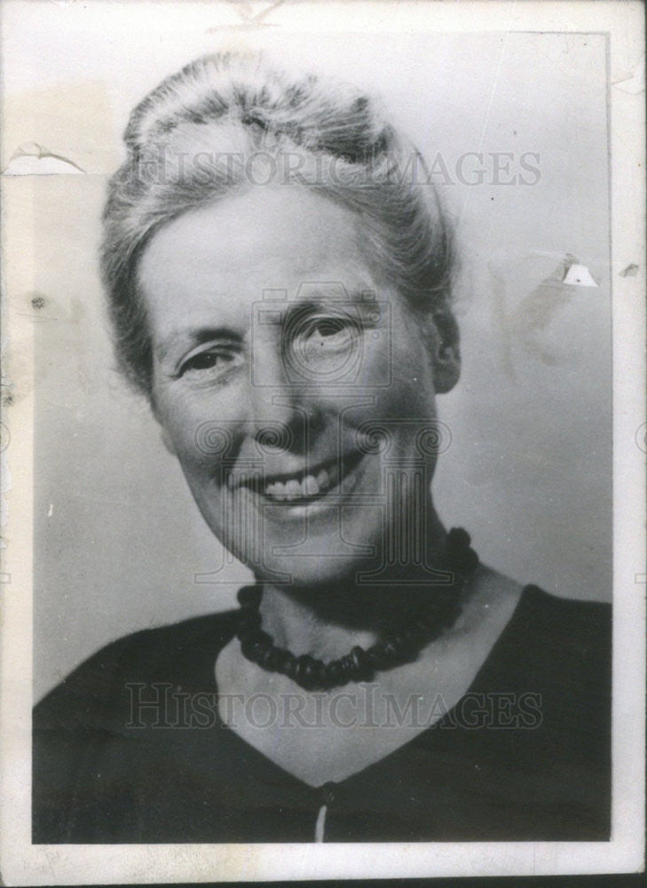 1956 Press Photo Muriel Lester,London social worker - Historic Images