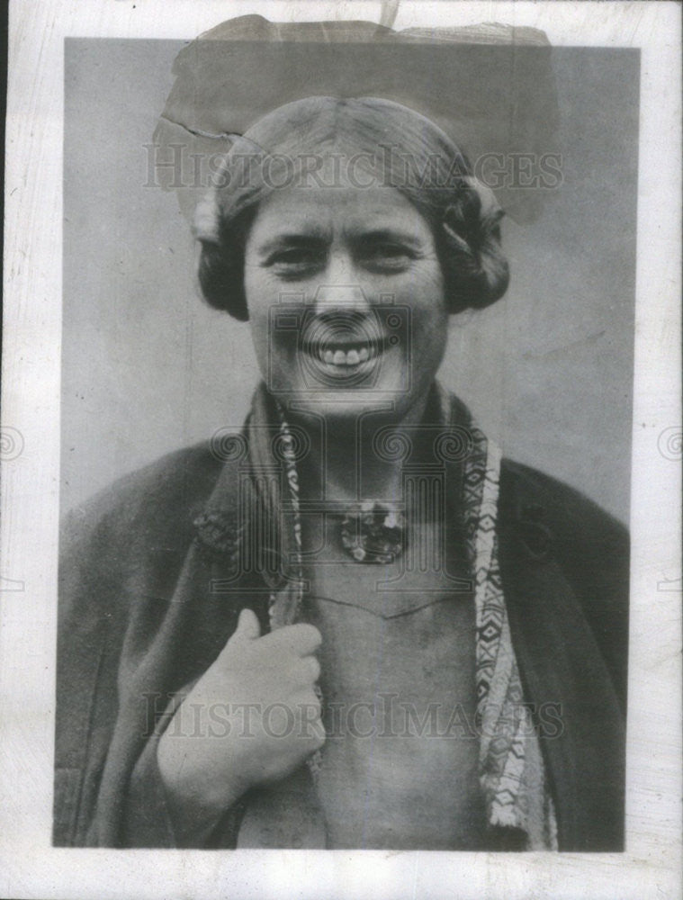 1947 Press Photo Muriel Lester, of London England - Historic Images