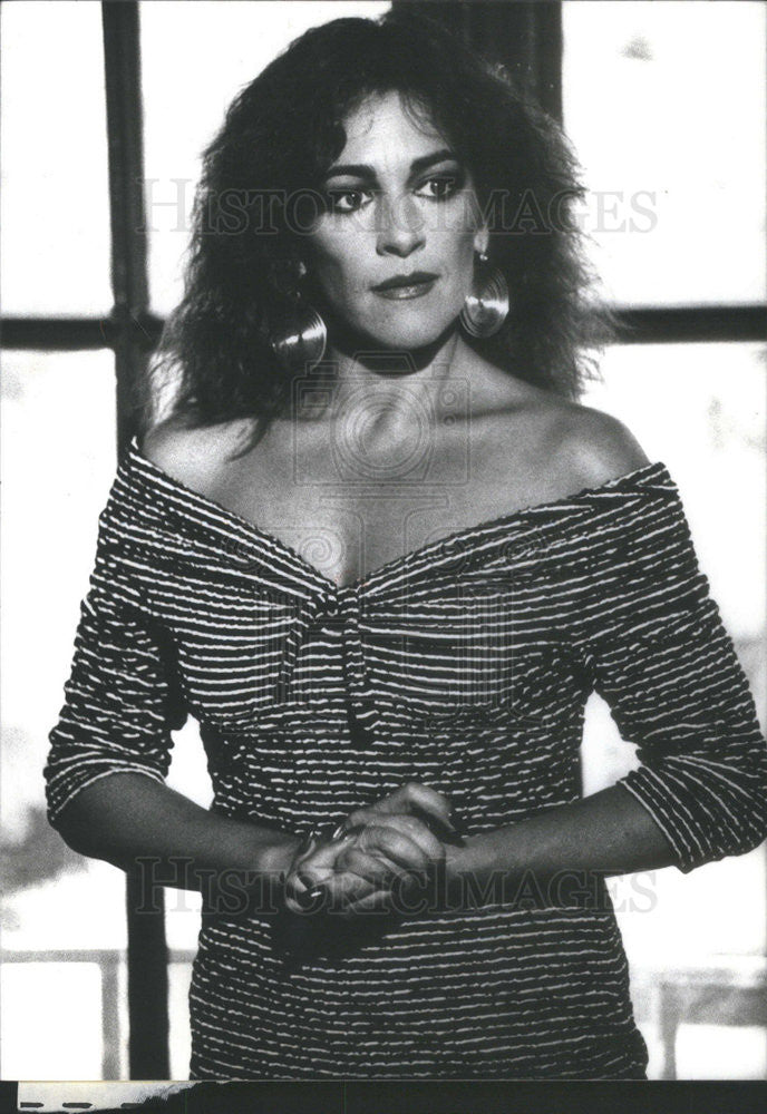 1987 Press Photo Carmen Maura, actress. - Historic Images