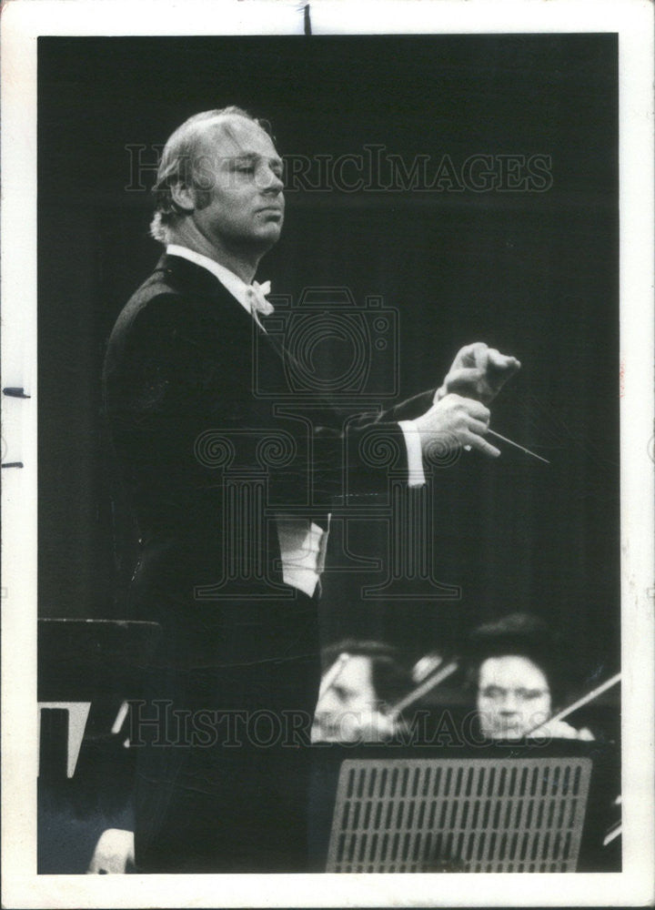 1976 Press Photo Bernard Haitink, conductor of London Philharmonic Orchestra. - Historic Images