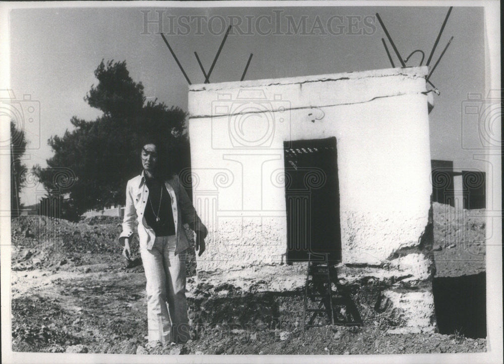 1980 Press Photo Oriana Fallaci &amp; Alexandros Panagoulis was held prisoner - Historic Images