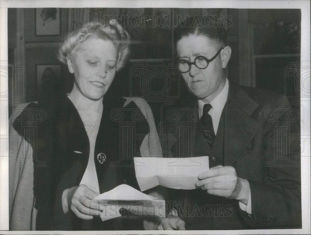 1947 Press Photo Leroy Robertson Music Professor At Brigham Young University - Historic Images