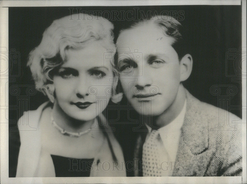 1932 Press Photo Actress Edna Murphy and Mervyn Murphy,director - Historic Images