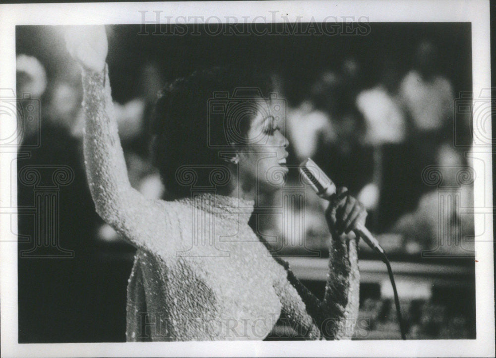 1980 Press Photo Lola Falana, singer. - Historic Images