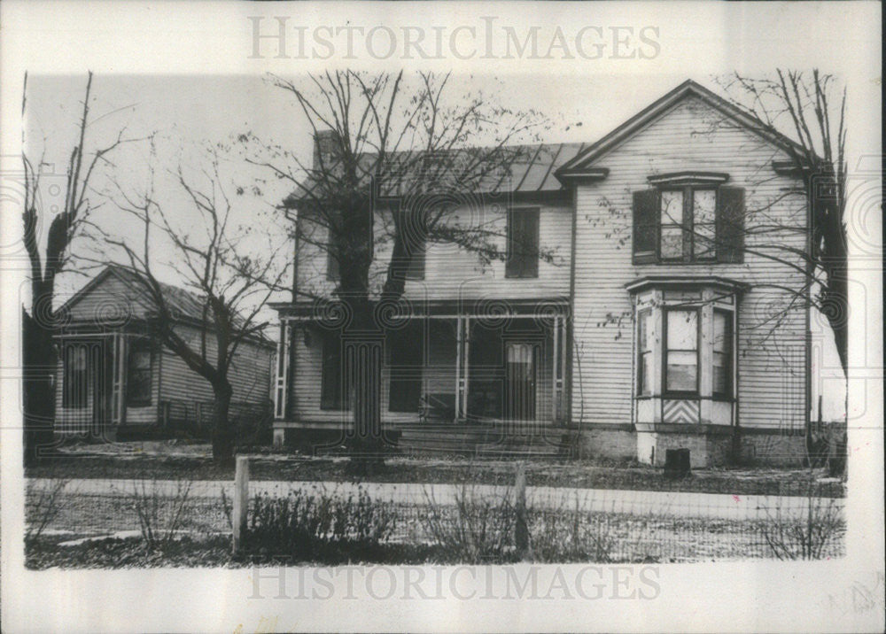 1938 Press Photo Birthplace of Stanley F. Reed, Kentucky statesmen. - Historic Images