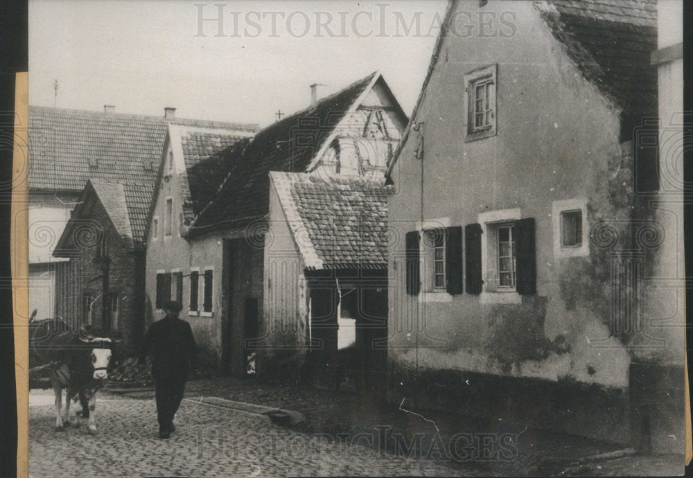 Press Photo Ancestral Home Of President Hoover - Historic Images