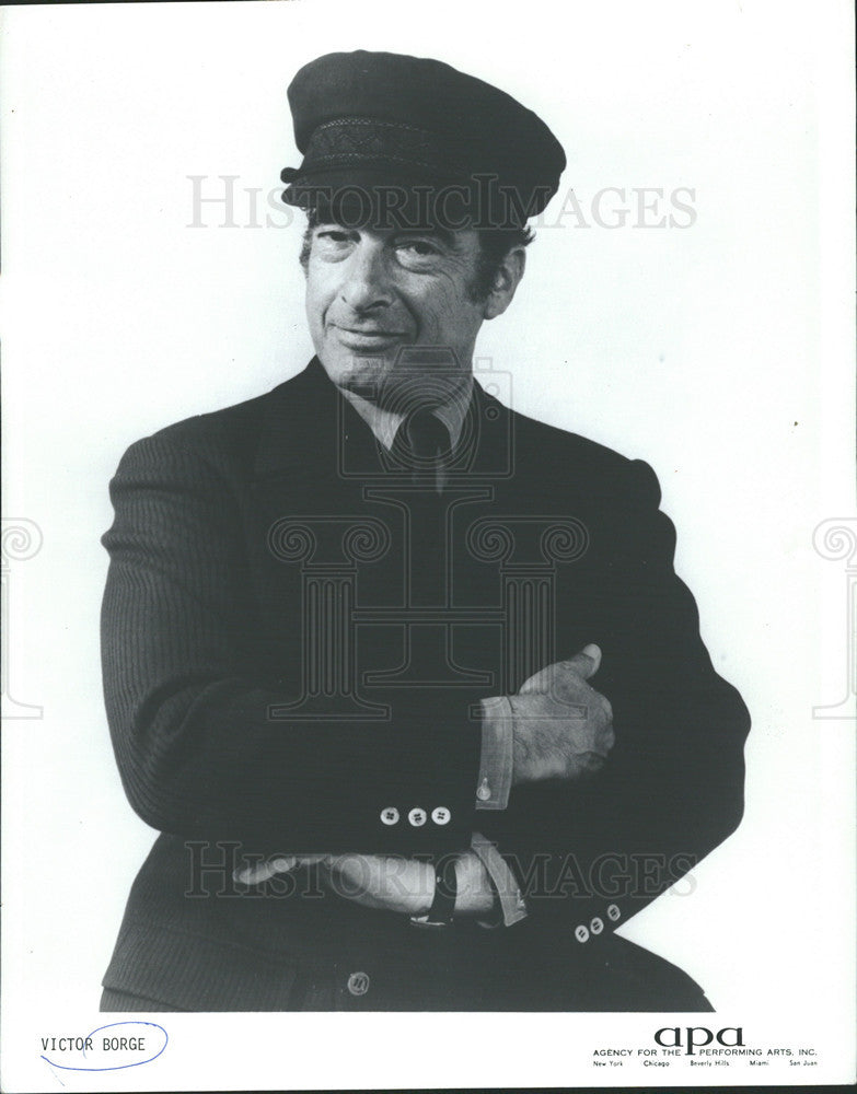 Undated Press Photo Victor Borge - Historic Images