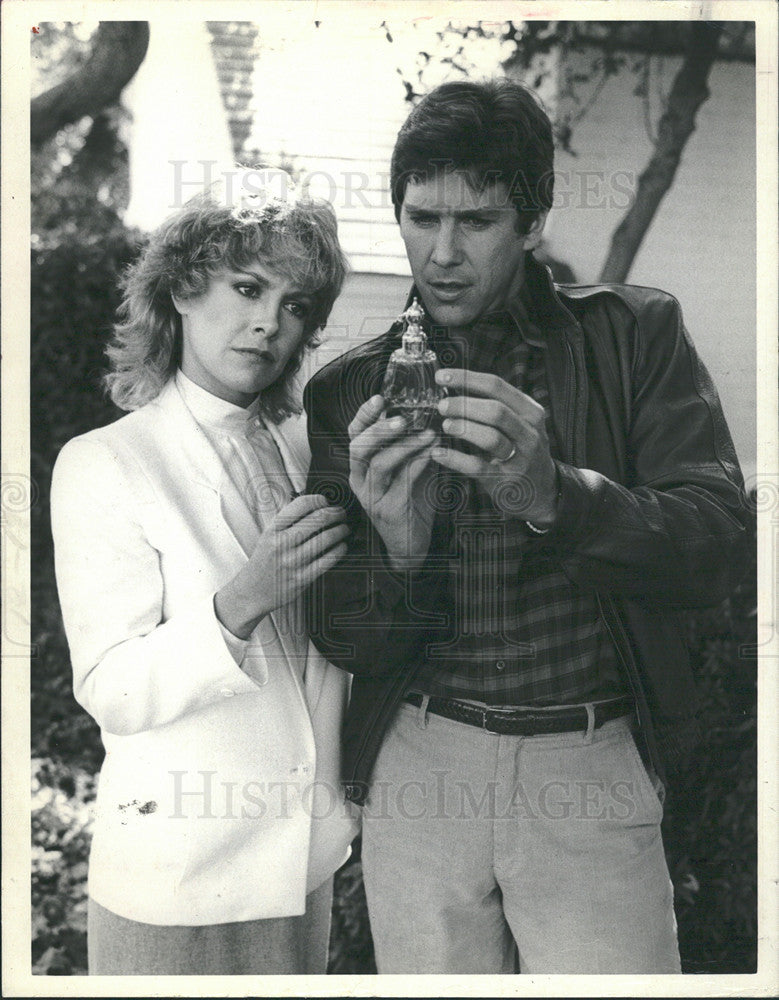 1983 Press Photo Catherine Hicks Tim Matheson Ticker&#39;s Witch - Historic Images