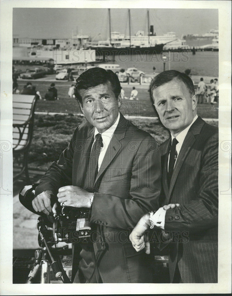 1969 Press Photo Philip Abbott Plays Arthur Ward in The FBI - Historic Images