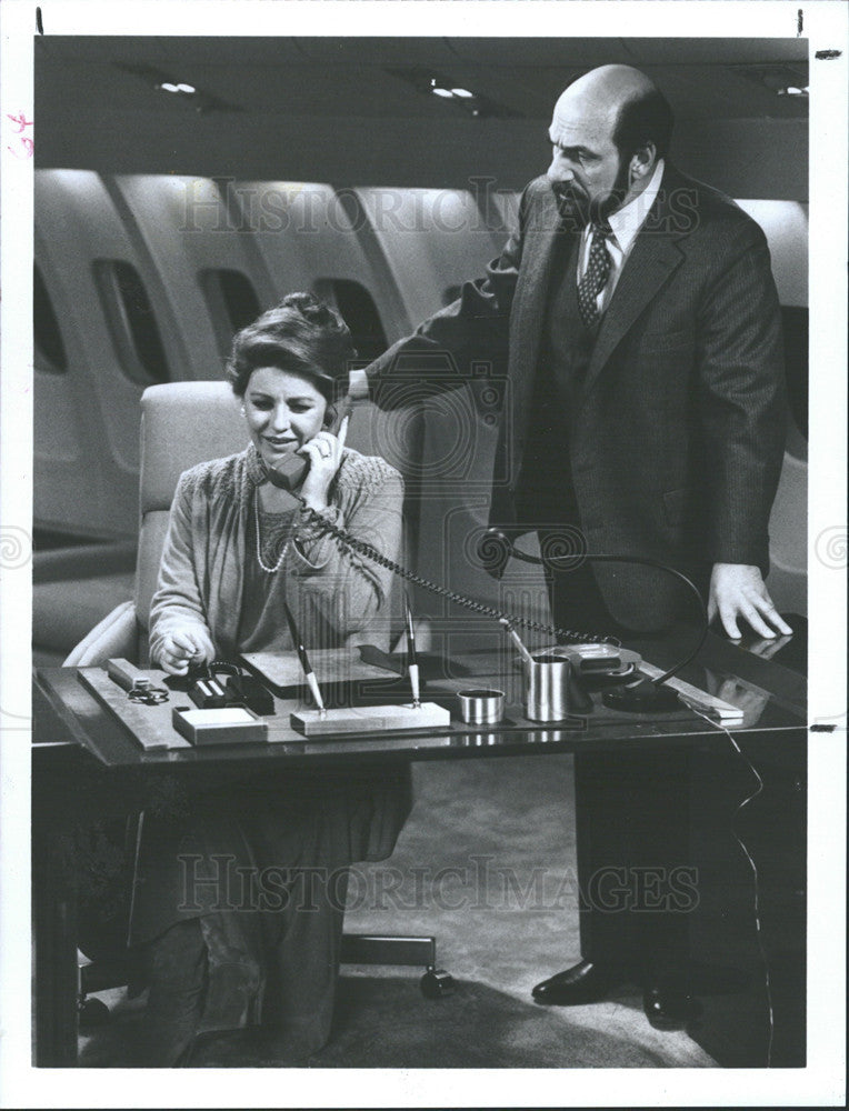 1985 Press Photo Patty Duke in &quot;Hail to the Chief&quot; as The First Woman President - Historic Images