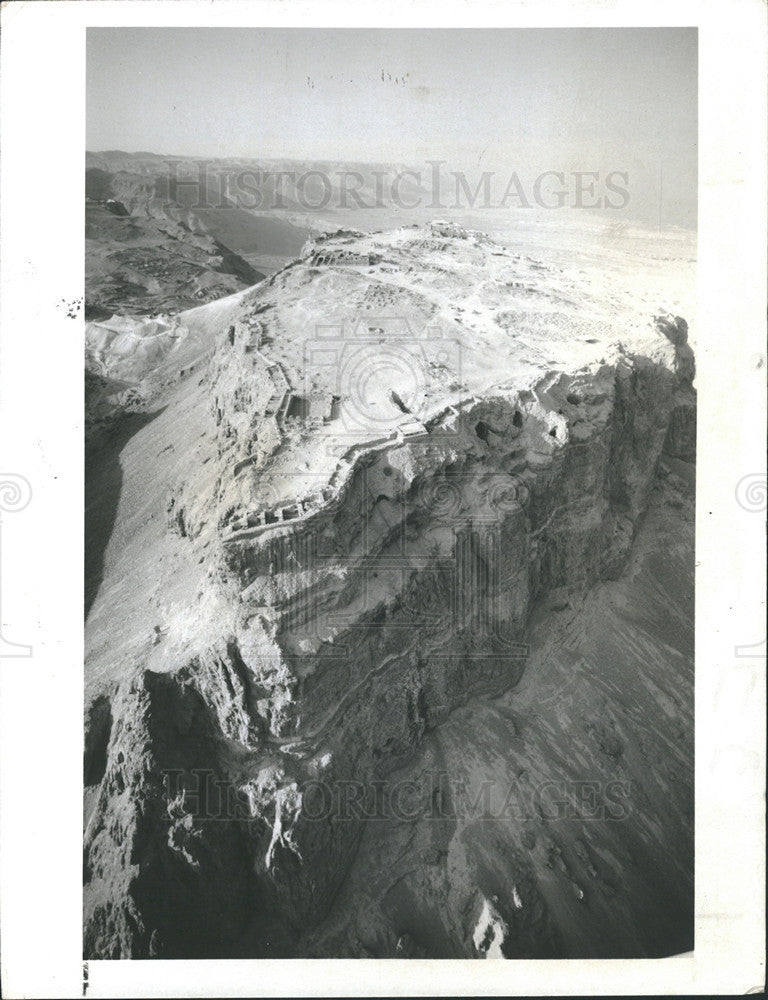 1981 Press Photo Mount Masada in &quot;Mount Masada&quot; - Historic Images