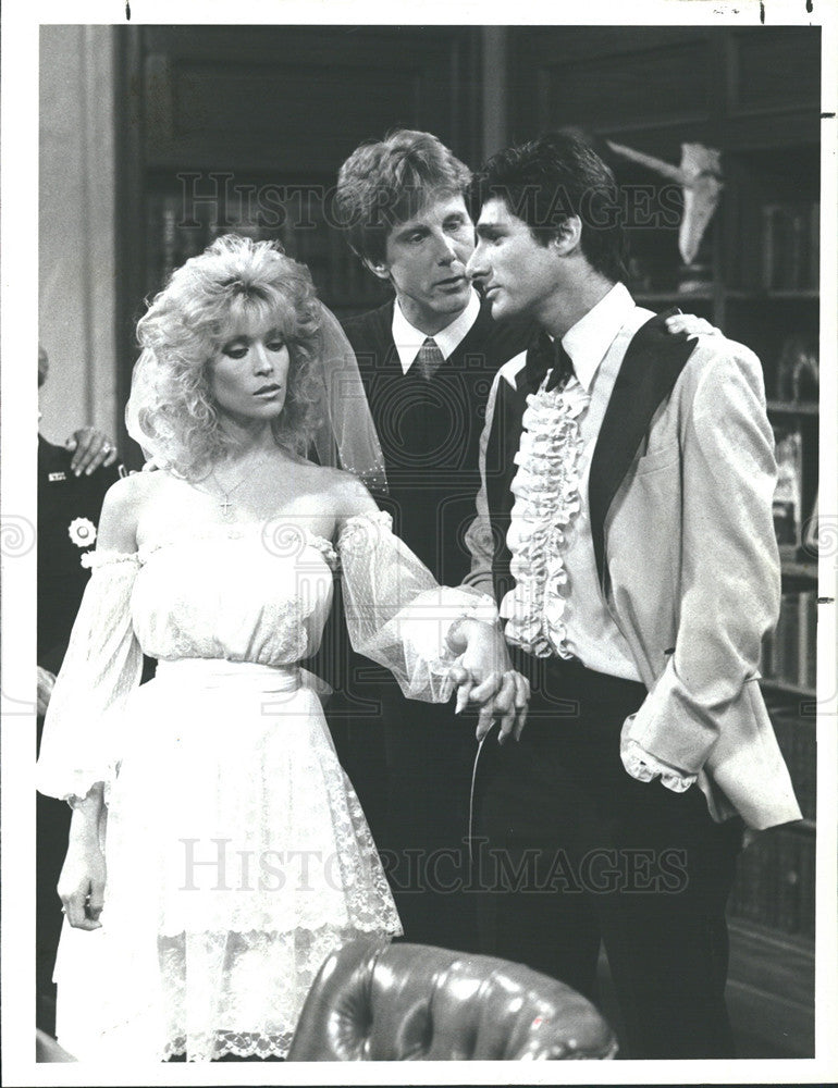 1983 Press Photo
Night Court Harry Anderson Joey Aresco Judy Landers - Historic Images