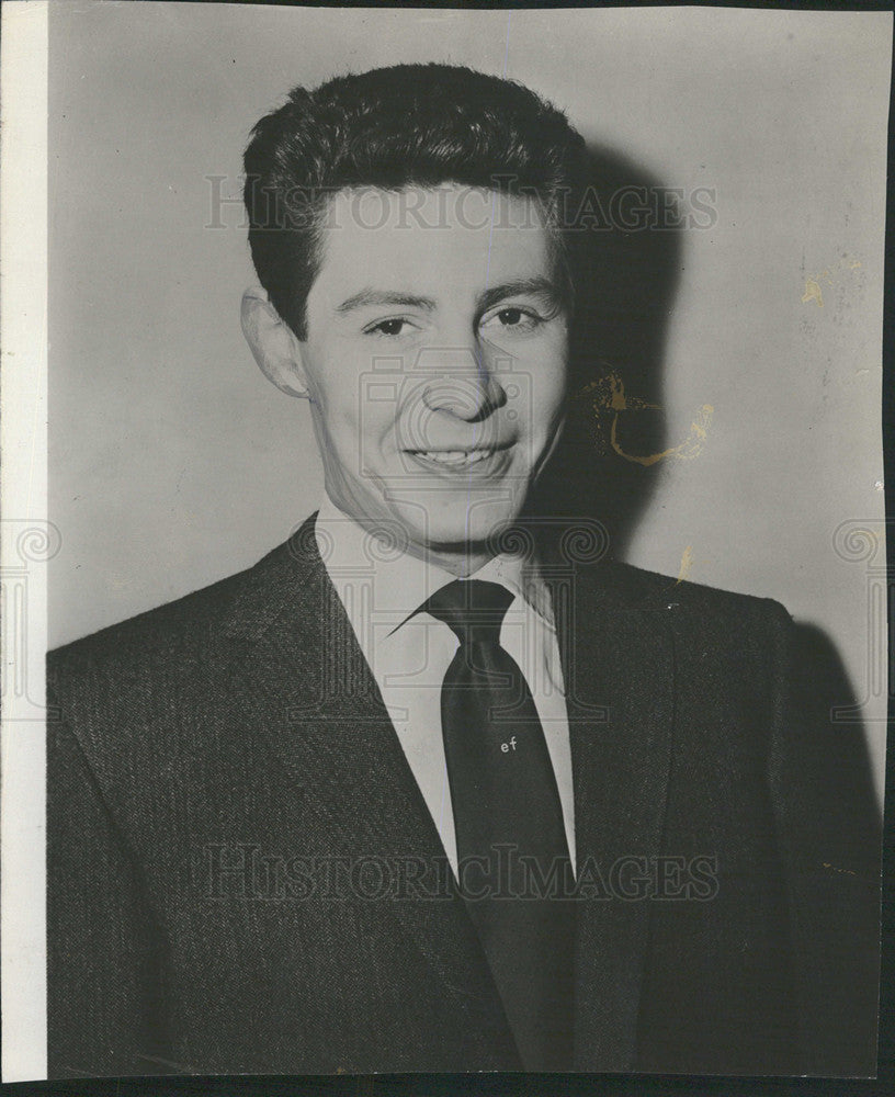 Undated Press Photo Singer Eddie Fisher - Historic Images