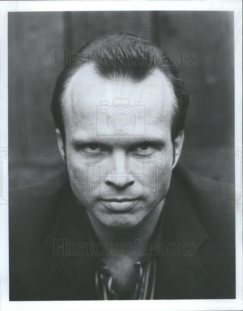 1985 Press Photo Vocalist Phil Alvin - Historic Images