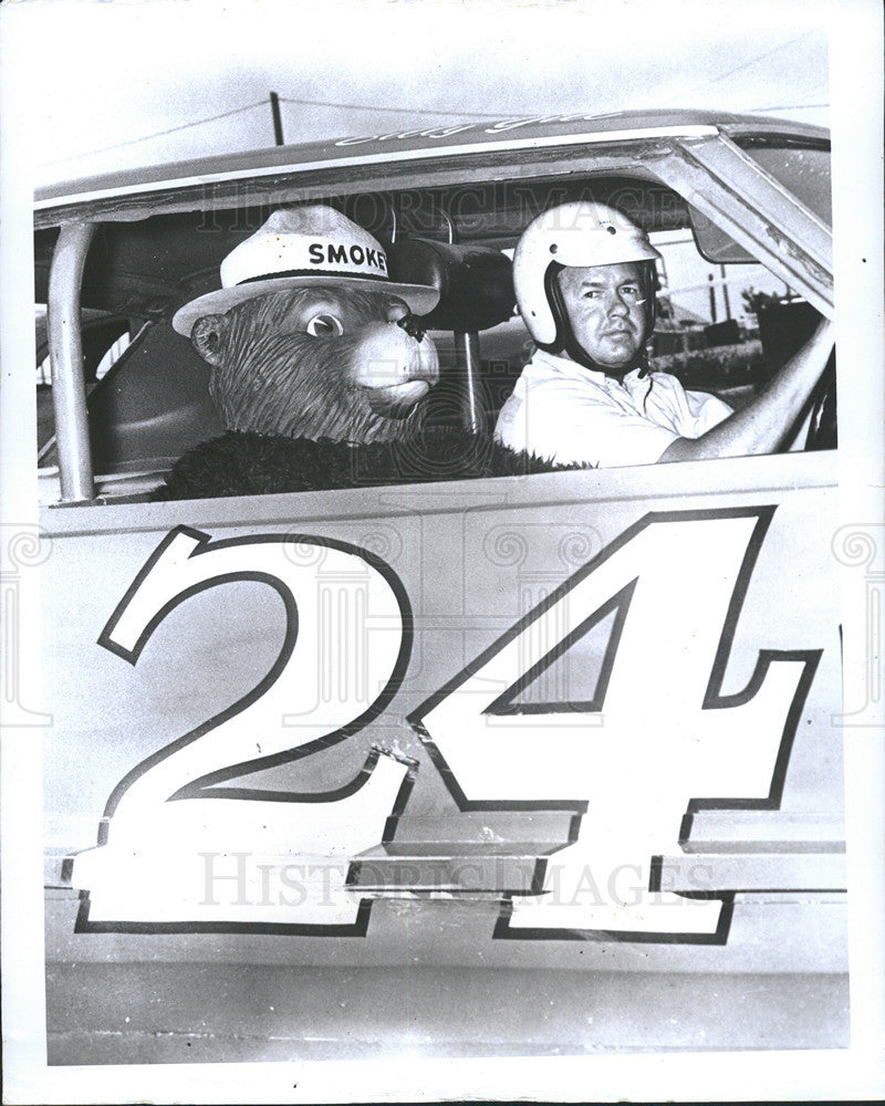 1972 Press Photo Billy Gill American Race Car Driver - Historic Images