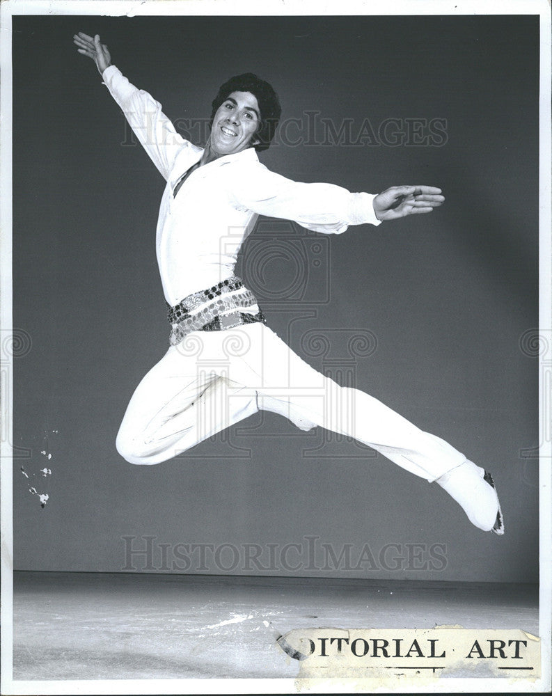 1971 Press Photo Ice Follies Star Ricky Inglesi - Historic Images