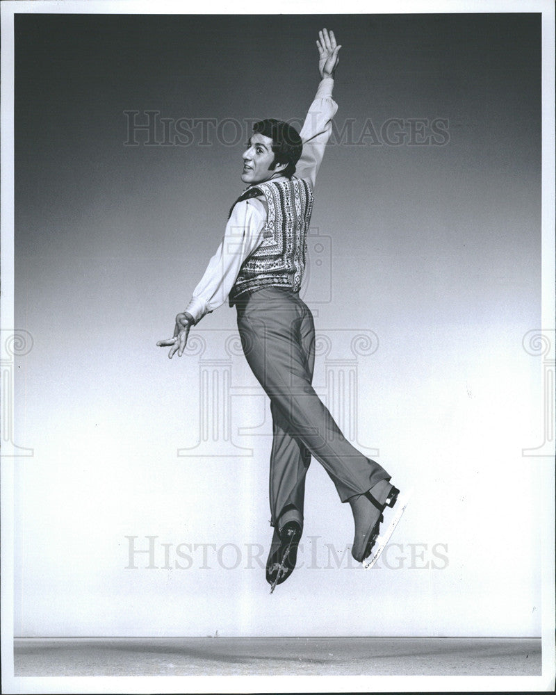 1970 Press Photo Skater Ricky Inglesi - Historic Images