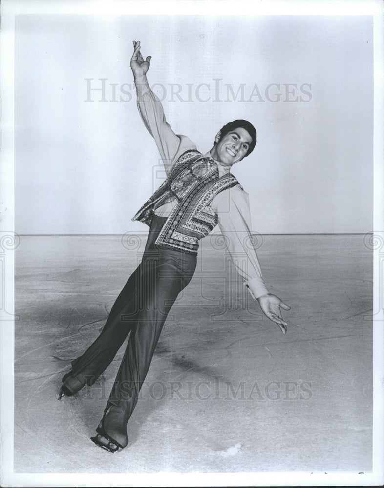 1970 Press Photo Rick Inglesi Ice Follies) - Historic Images