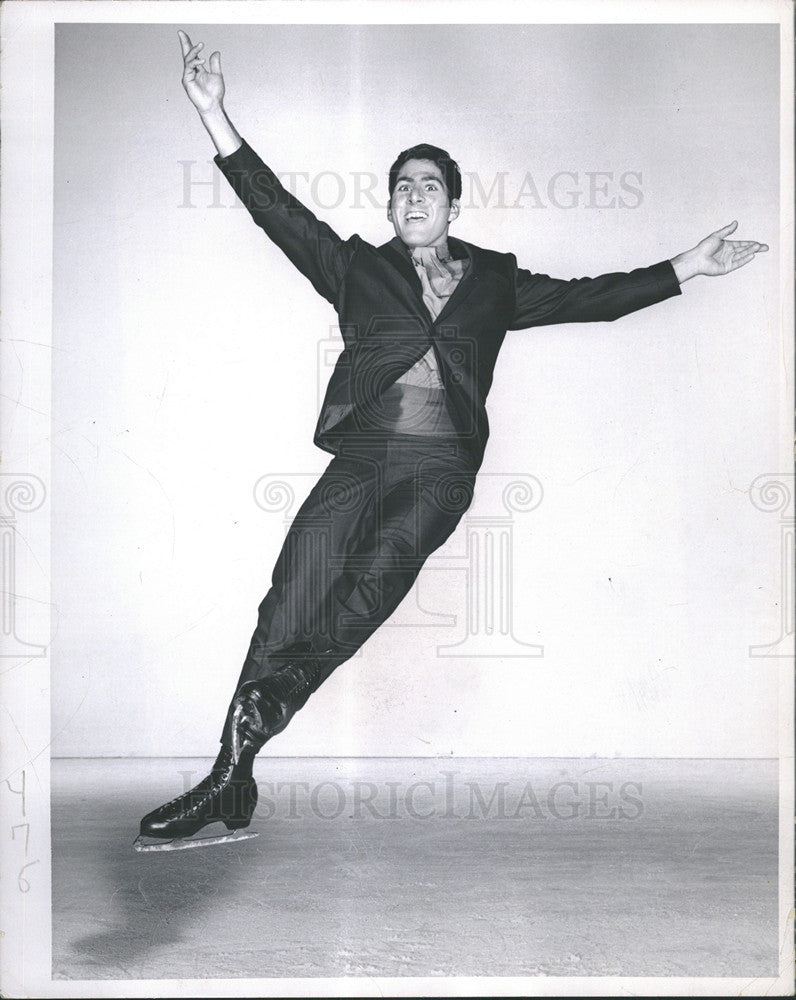 1973 Press Photo Ricky Inglesi (Ice Follies) - Historic Images