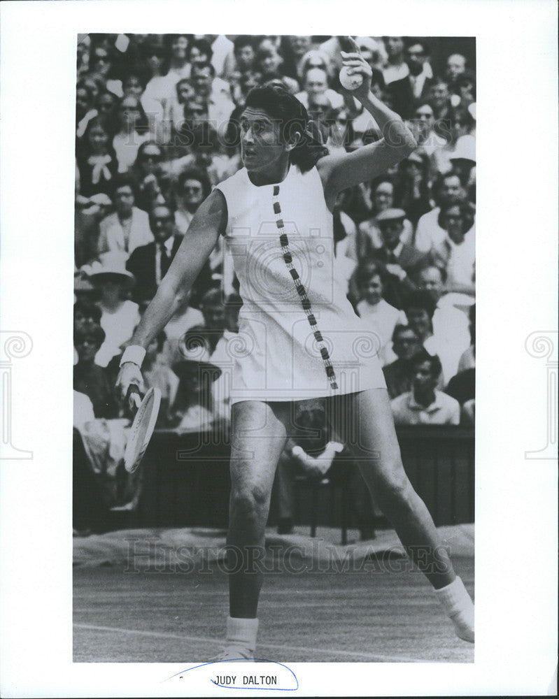 1971 Press Photo Judy Dalton (Tennis) - Historic Images