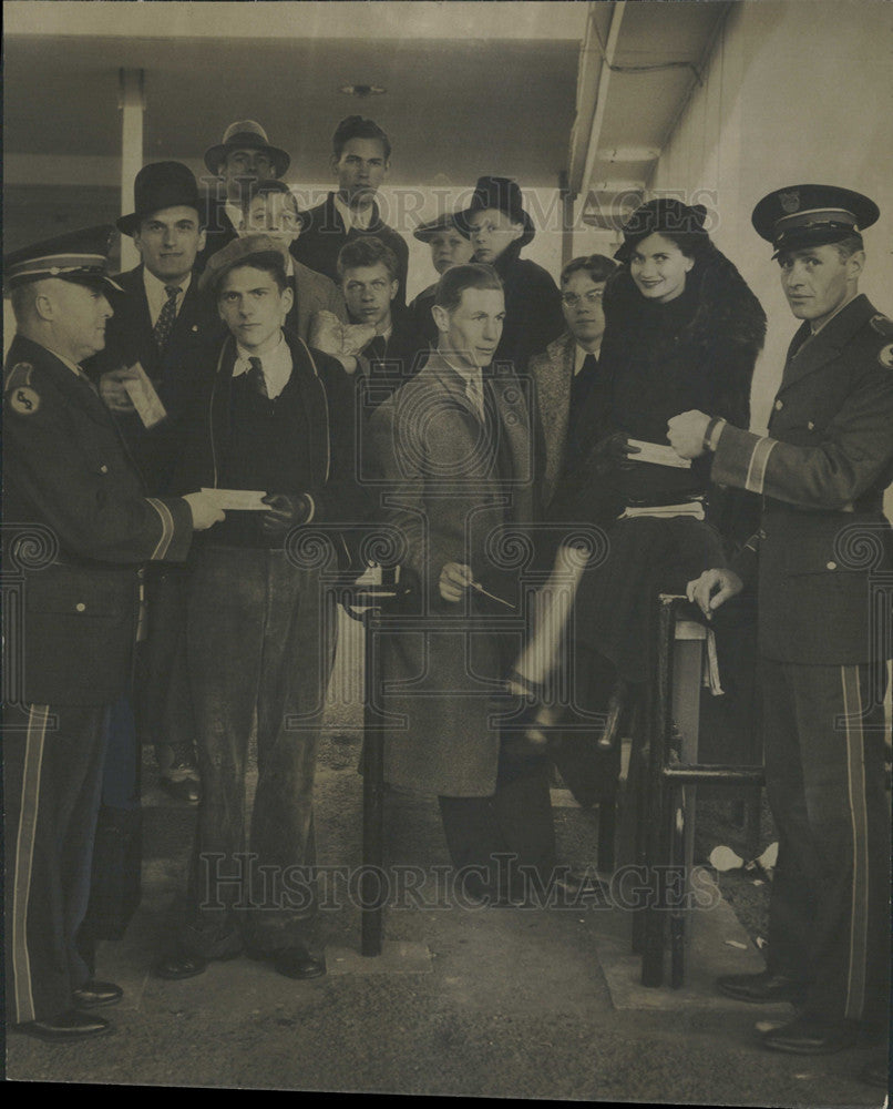 1934 Press Photo Aspirants - Historic Images