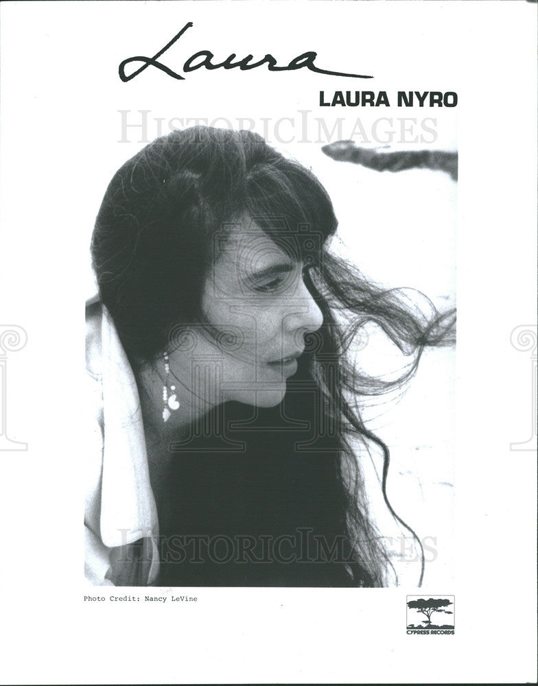 1990 Press Photo Laura Nyro Singer Pianist - Historic Images