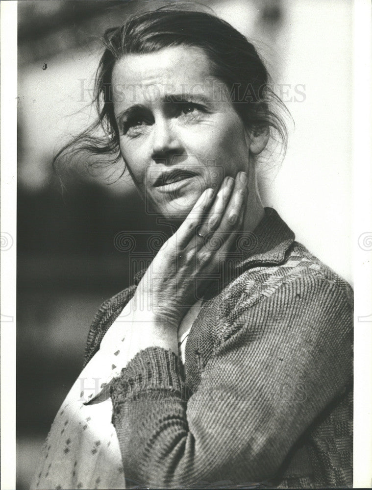 1984 Press Photo Jane Fonda stars in &quot;The Dollmaker&quot; - Historic Images