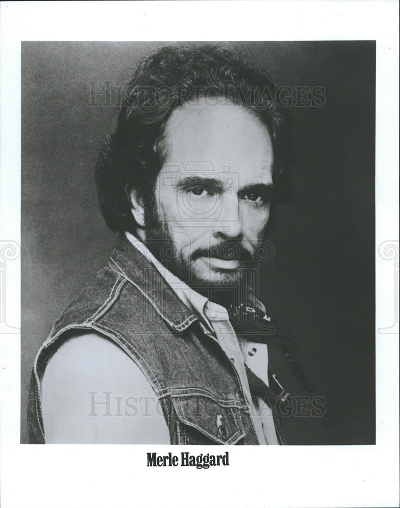 1993 Press Photo Merle Haggard American Country Music Singer Guitarist - Historic Images