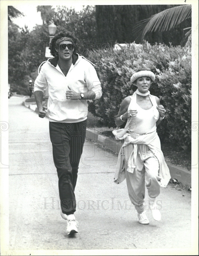 1984 Press Photo Joan Collins American Film Television Actress - Historic Images