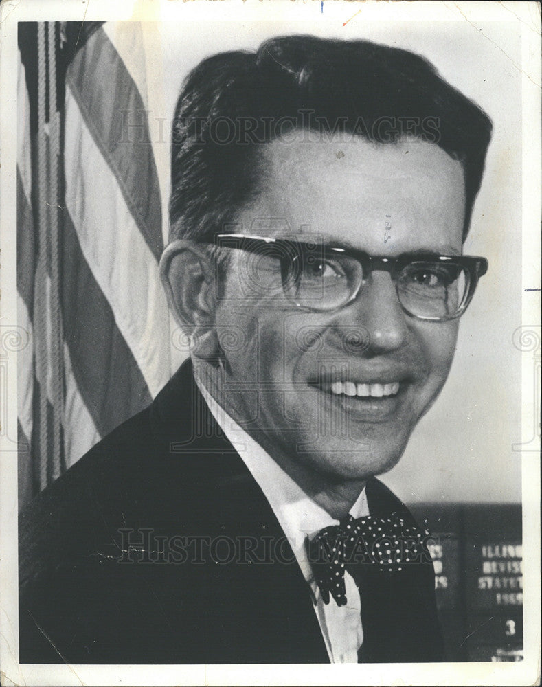 1971 Press Photo Paul Simon American Democratic Politician - Historic Images