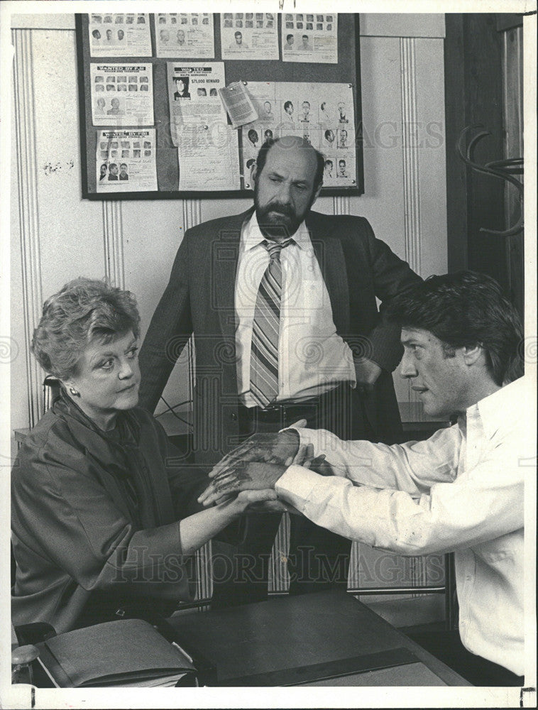 1984 Press Photo Angela Lansbury in &quot;Murder, She Wrote&quot; - Historic Images