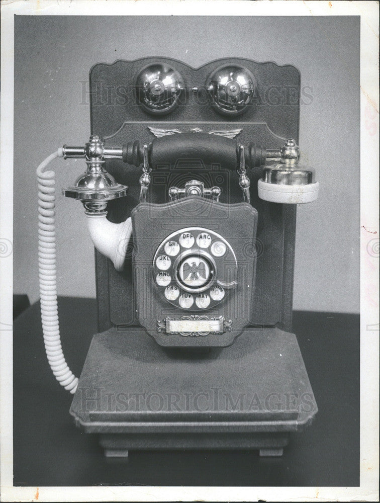 1971 Press Photo Rotary Telephone - Historic Images