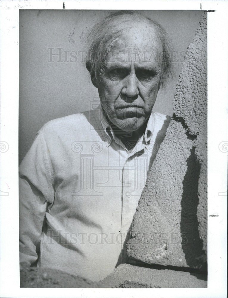 1983 Press Photo Jason Robards In Scene In The Day After - Historic Images