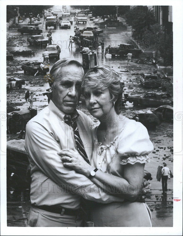 1983 Press Photo Jason Robards In The Day After - Historic Images