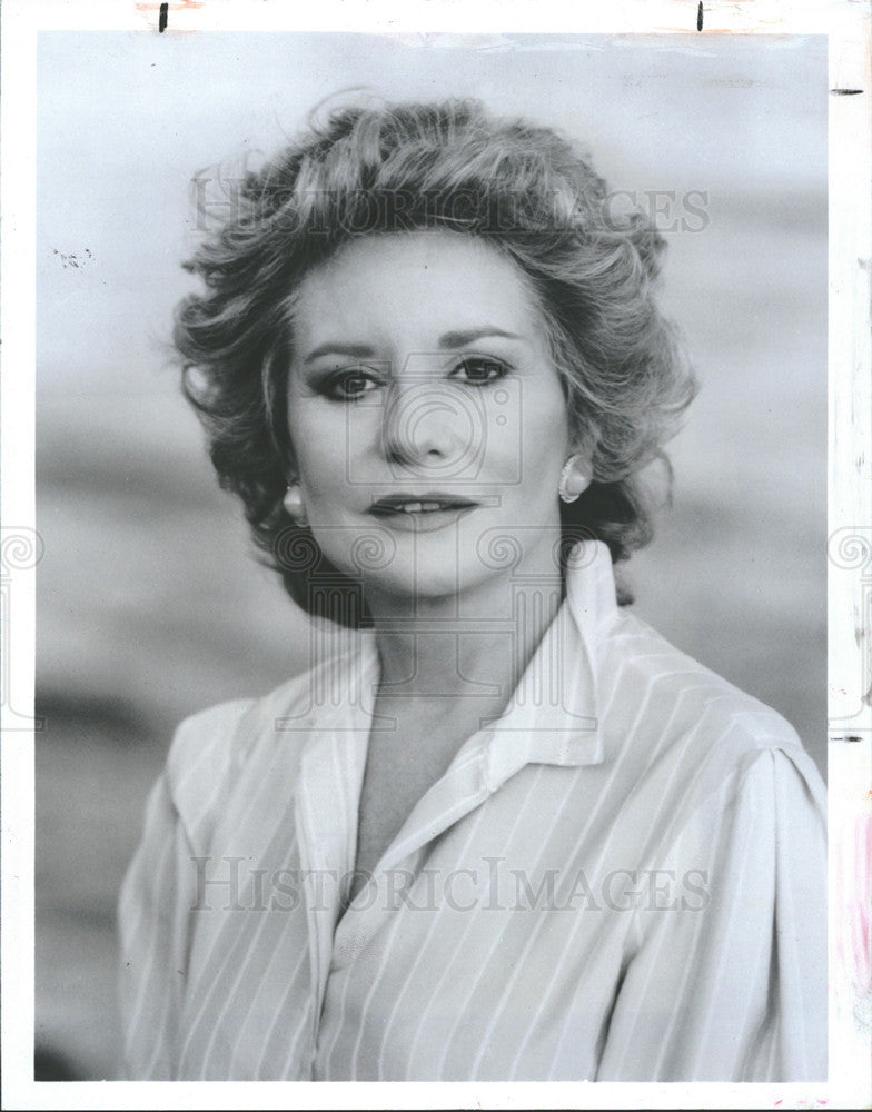 1984 Press Photo Barbara Walters Reporter Special ABC - Historic Images