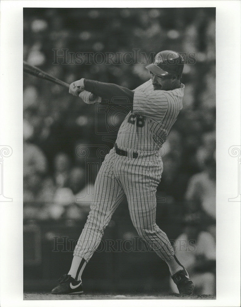 Undated Press Photo Franklin Stubbs Mil. Brewers - Historic Images