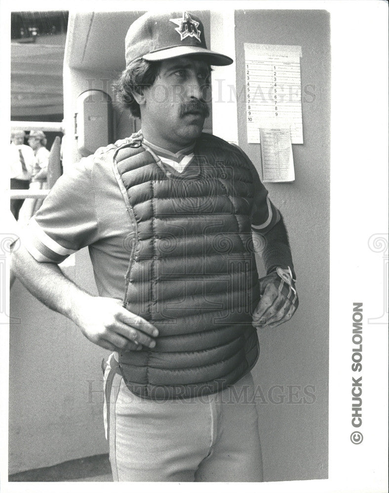 1983 Press Photo Rick Sweet Seattle Mariner - Historic Images