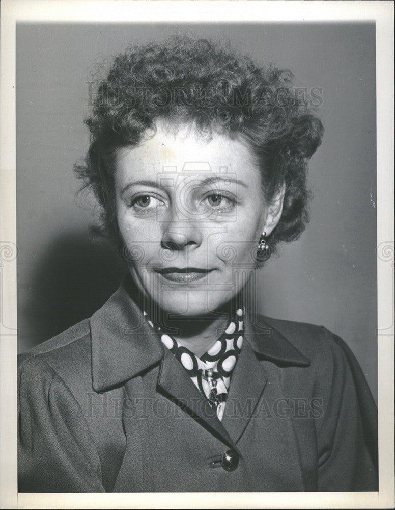 1947 Press Photo Alice Marble Women&#39;s Tennis Champion Assistant Director - Historic Images